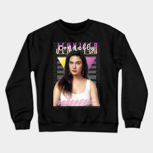 Jennifer Connelly Aesthetic 80s Fan Art Crewneck Sweatshirt